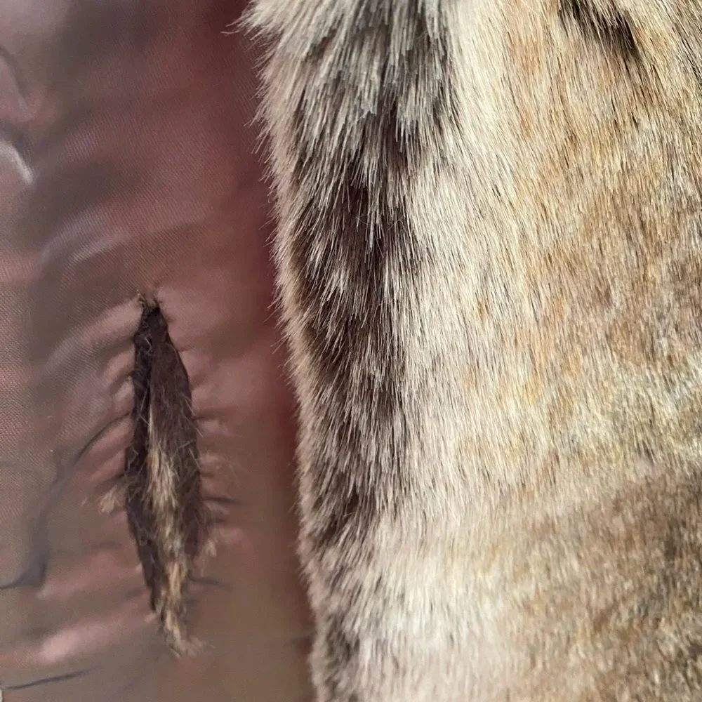 Daniele Meucci Faux Fur Woman’s Scarf